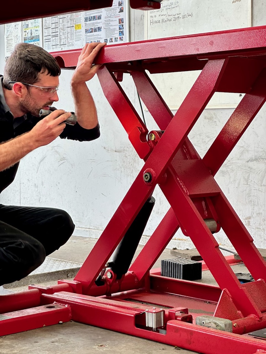 Hydraulic inspection